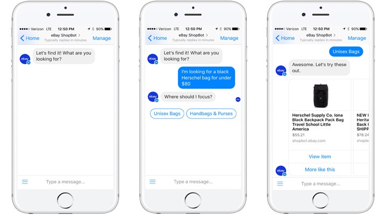 chatbot software for ecommerce  - eBay, the leader of online retail, has a virtual shopping assistant called ShopBot. Its primary goal is to help customers in finding necessary items.